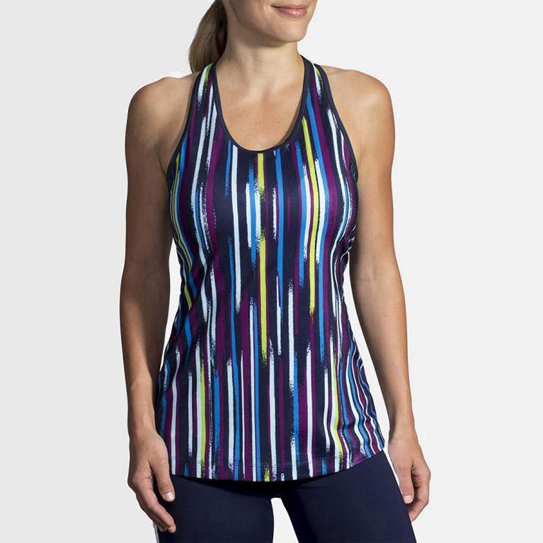 Brooks Pick-Up - Camiseta Sin Mangas Mujer - Multicolor (AD9306258)